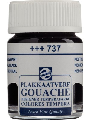 Nacario Talens Guaj Boya 16 ml - Neutral Black 737