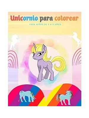 Nacario Unicornio Para Colorear Para Niños De 3 A 8 Años