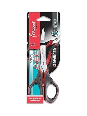Nacario Maped 17 cm Advanced Gel Simetrik Makas