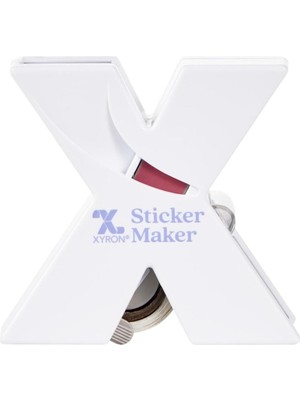 Nacario Xyron X150 Çıkartma Yapıcı, Scrapbooking, El Sanatları, Kartlar, Okul Projeleri, Asitsiz Yapıştırıcı, Taşınabilir, Mor (XRN150), 1,5" Çıkartmalar Yapar