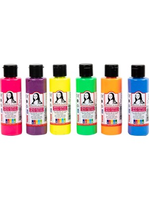 Nacario Sudor Monalisa Multi Akrilik Fosforlu Set 6X70 ml