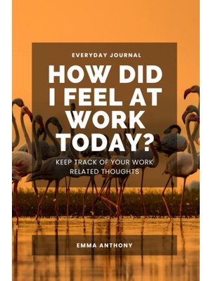 Nacario How Did I Feel At Work Today? Everyday Wellness Journal - Keep Track Of Your Work Related Thoughts