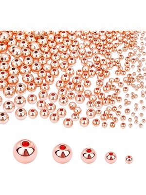 Nacario 3 mm Rose Gold Kaplama Desensiz Yuvarlak Metal (5 Gram)
