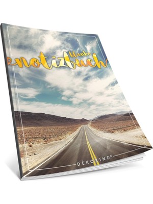 Nacario Dékokind® Blanko Notizbuch: Ca. A4-Format • 100 Seiten Mit Inhaltsverzeichnis • Perfekt Als Zeichenbuch, Sketchbook Oder Malbuch Für Erwachsene • Artnr. 50 Unendlichkeit • Softcover