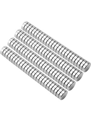 Nacario N52 – 100 Adet Yuvarlak Mini Mıknatıslar, 5 x 1 Mm, Saklama Kutulu, Nadir Toprak Ndfeb Kalıcı Mıknatıslar, Kendin Yap, Ofis, Duvar Panosu, Beyaz Tahta ve Buzdolabı Için
