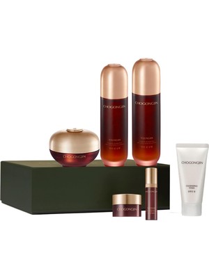 Nacario Mıssha Total Yaşlanma Karşıtı Bakım Sunan Kırışıklık ve Sarkma Karşıtı Set Chogongjın Youngan Skin Care Set