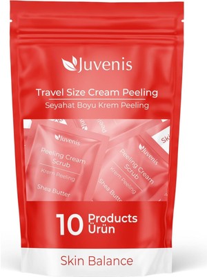 Nacario Juvenis Skin Balance Krem Peeling Seyahat Seti