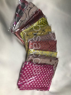 Nacario Bisaccia Çok Küçük Hediye Paketi Desenli Poşet Kendinden Yapışkanlı Bantlı (Tek Desen) 7x9 cm - 1 Paket (100 Adet)