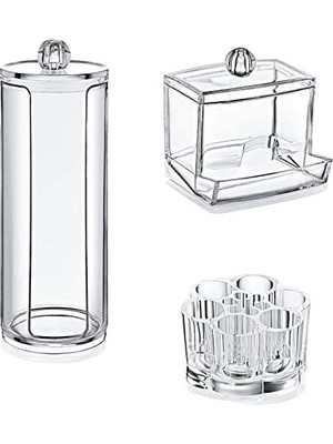 Nacario 3’lü Makyaj Organizer Set