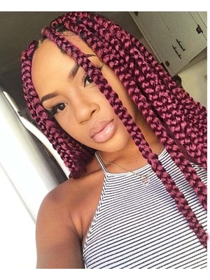 Nacario Afrika Örgüsü Sentetik Saç,rasta Saçı Bug No