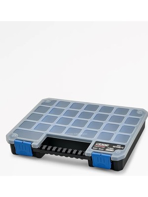 Nacario Made Slim Organizer 23 Bölmeli, Şeffaf, Düzenleyici Kutu, Polipropilen Malzeme, Çekmece Içi ve Masaüstü Kullanım Için, Hafif Taşınabilir, Saklama Kutusu
