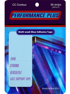 Nacario True Tape Performance Plus Protez Saç Bandı Oval (''cc'' - 2,0cm x 7.5cm) 36 Adet