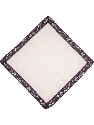Nacario Home Romantica Peçete 2'li Set Krem GOLDENNM-369