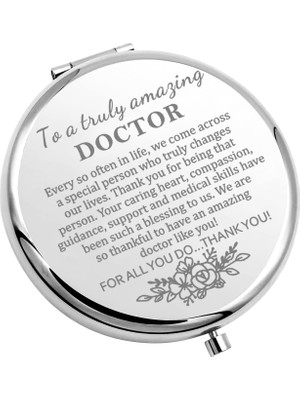 Nacario Chooro Doktor Hediyesi Doktor Hediye Kadınlar Için Gerçekten Inanılmaz Bir Doktor Cep Aynası Teşekkür Hediyesi (Şaşırtıcı - Doktor)