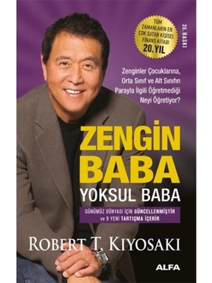 TeknoKapsül Alfa Yayınları Zengin Baba Yoksul Baba /robert T. Kiyosaki /