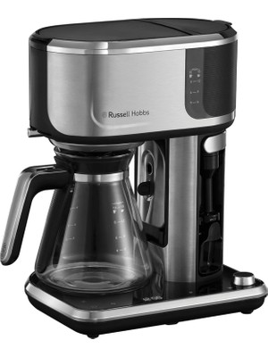 Nacario Russell Hobbs Attentiv Filtre Kahve Makinesi [demleme Gücü Ayarı, Soğuk Demleme Fonksiyonu, Süt Köpürtücü] - Dijital Dokunmatik Kontrol Yüzeyi (Programlanabilir Zamanlayıcı) 26230-56