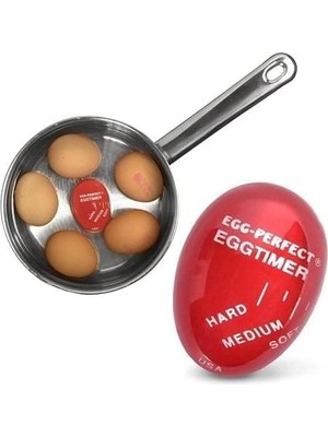 Nacario Dublör Yumurta Zamanlayıcı Kıvamında Pişirme Aparatı Egg Tımer