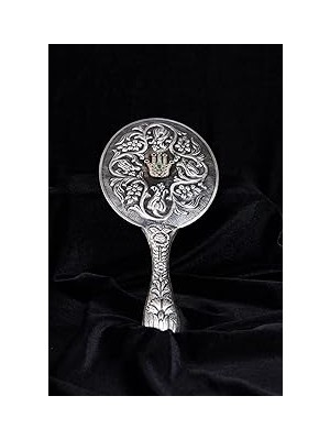 Nacario Turan DESIGN.925 Ayar Gümüş Fatma'nın Eli Motifli El Aynası