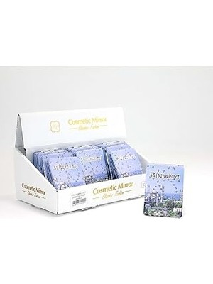 Nacario ESK-ALK2621 Taşlı Istanbul Tasarımı El Aynası Ince