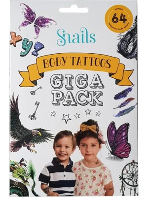 Nacario Snails Safe Nails Dövme - Gigs Pack