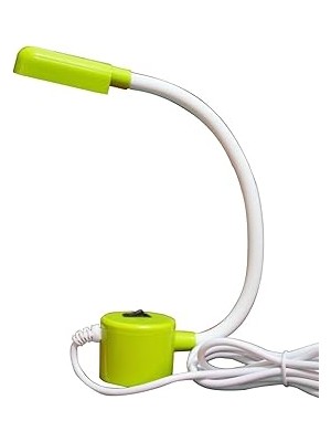 Nacario Spiral Dikiş Makinası LED Lambası Mıknatıslı Portatif Fiş Başlıklı
