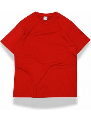 Fuddy Moda Unisex Regular Fit Bisiklet Yaka Tişört