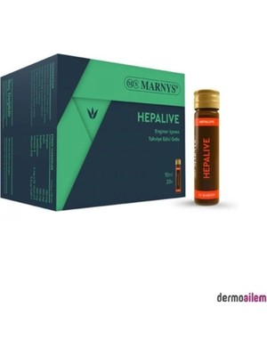 Nacario Marnys Hepalive Enginar 10 ml 20 Ampul
