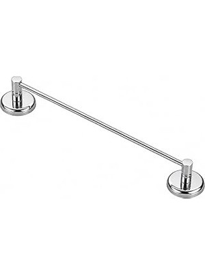 Nacario BADEM10 Metal Krom Bez Havlu Asma Askısı Aparatı 42 cm Banyo Lavabo Vidalı Askılık Sağlam Askı