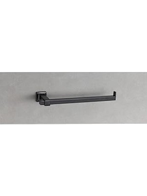 Nacario System Q-Lıne Kağıt Havluluk Siyah Renk 41X73X277 mm