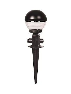 Nacario Avonni 68170 Bahçe Çim Armatürü, 60 W, Siyah