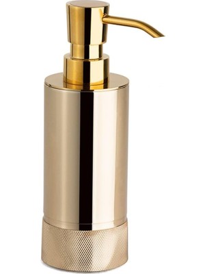 Nacario System Tezgah Üstü Sıvı Sabunluk 250 ml Gold Renk 190X60X93 mm Gold Tek Ebat BA2006 006 Gl
