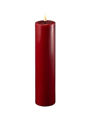 Nacario Deluxe Home Bordo Rengi LED Mum 5X20 cm - De RF-0055