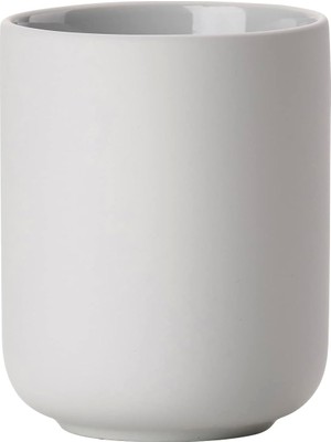 Nacario Zone Denmark Zan Sıva Kabı, Porselen, Gri, 8,3 cm
