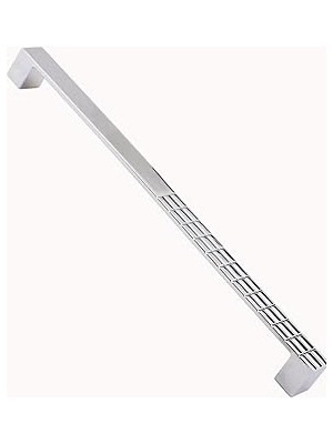 Nacario 10 Adet Bihter Mobilya Mutfak Dolabı Çekmece Dolap Kapak Kulpu Kulbu Metal Siyah (224 Mm-22.4 Cm)