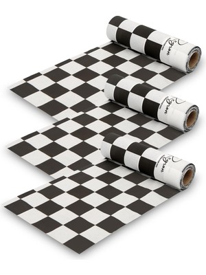 Nacario Kullan At Masa Aktivite ve Piknik Örtüsü 100X120 cm 3 Rulo Dama