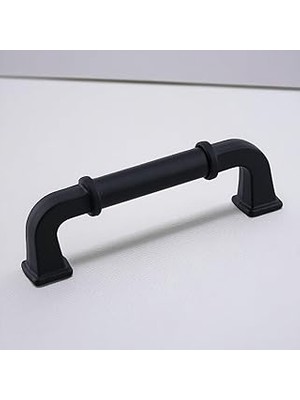 Nacario Alfa Metal Siyah Kulp 96 mm 9.6 cm Mobilya Çekmece Kulplar Mutfak Dolabı Dolap Kapak Kulp Kulb Kulpu