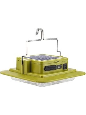 Nacario Orret Home 3 Modlu Solar Enerjili Kamp Işığı – Askılı ve Mıknatıslı Işıldak, Powerbank Özellikli 3X1200 Mah Şarjlı LED Kamp Aydınlatma Lambası, Taşınabilir Outdoor Fener