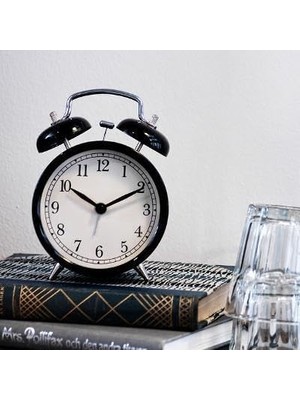 Nacario Ikea Dekad Nostaljik Çalar Saat Dekoratif Alarmlı Masa Saati