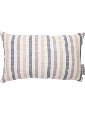 Nacario Mudo Concept Alba Striped Kırlent Lacivert 30X50