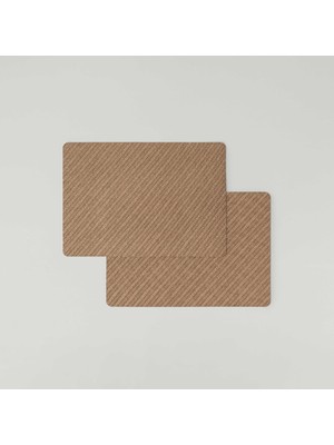 Nacario Linens Dave 2'li 45X30 cm Amerikan Servisi Vizon