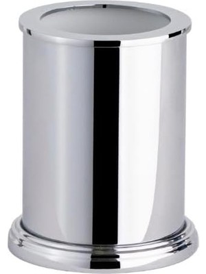 Nacario System Diş Fırçalığı Krom Renk Krom Renk 101X83X83 mm