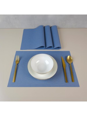 Nacario Maxstyle Harmony Periwinkle 4 Parça Amerikan Servis 30X45 cm
