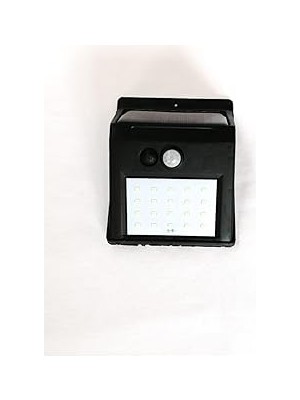 Nacario Güneş Enerjili Sensörlü Dış Mekan Solar LED Lamba (20 Ledli)