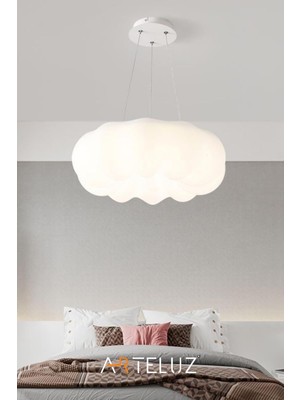 Nacario Luxury Bulut Model Modern Sarkıt Avize (55 Cm)