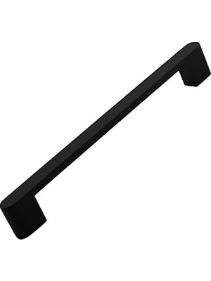 Nacario Uhud Kulp 160 mm Siyah Metal Mutfak Mobilya Çekmece Mutfak Dolap Dolabı Kulpları Kapak Kulbu 16 cm