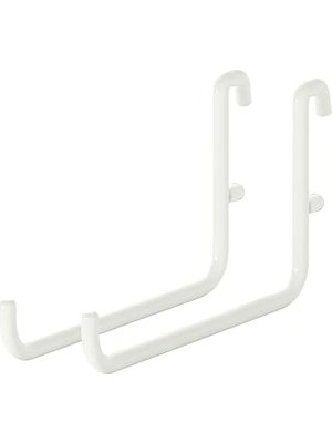 Nacario Ikea Skadis Hook Beyaz / 2 Paket 503.356.18