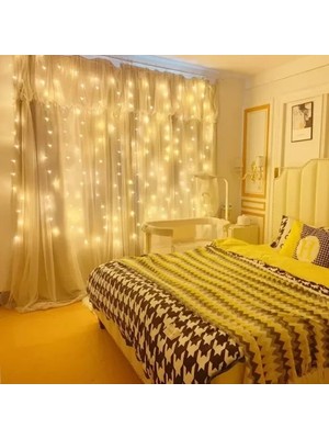 8 Fonksiyonlu Uzaktan Kumandalı Günışığı Perde Peri LED