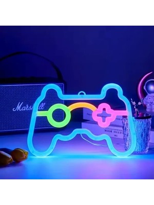 Oyun Konsolu Neon LED Lamba