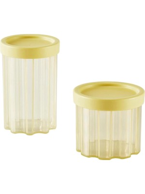 IKEA Spjutlılja Açık Sarı Kapaklı Plastik Kavanoz