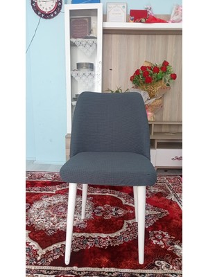 Nurluk Karadesen Büyük Oval Sandalye Kılıfı